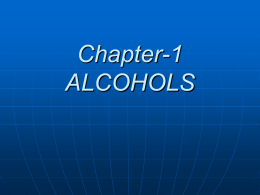 Chapter-1 ALCOHOLS21