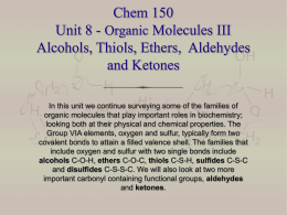 Unit-8-Alcohols-Aldehydes