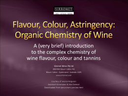 Phenolic Compounds and Tannins in Wine