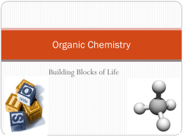 Intro to Organic Chemistry PPT