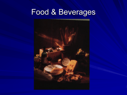 Food & Beverages - Belle Vernon Area School District