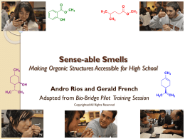 HASPI Med Chem Smell Lab – Powerpoint