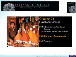 23.3 Carbonyl Compounds