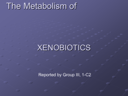 examples of carcinogenic xenobiotics