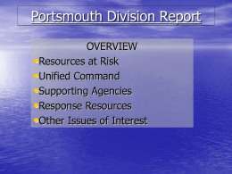 Portsmouth Division Report