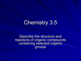 Chemistry 3.5 - CashmereChemistry