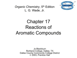 Reactions of Aromatic Compounds