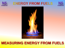 Lesson 1 - Measuring Energy From Fuelsx