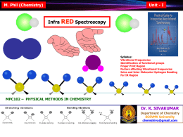 I Infra RED Spectroscopy