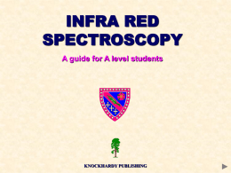 Infra-red spectroscopy