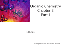 Organic Chemistry Chapter 1
