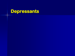 Option D4 Depressants