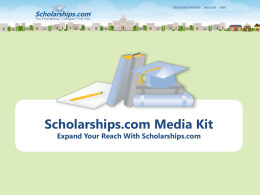 Scholarships.com Media Kit