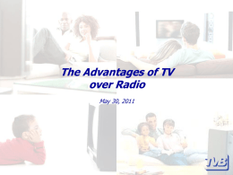 Television vs. Radio