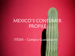 mexico`s consumer profile