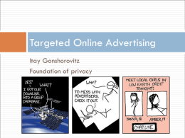 Privacy and Targeted Online Advertising
