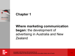 Where Marketing Communication Began
