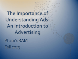 Importance of Understanding Ads -