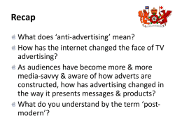 Click to the notes on the changes in advertising
