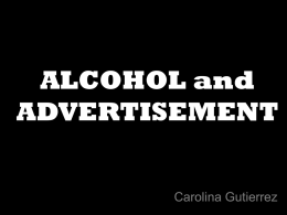 Alcohol and Advertisement