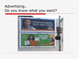 Media and Advertising PowerPoint