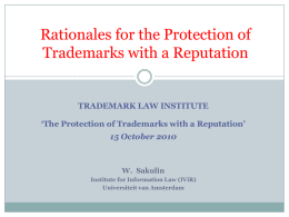 Sakulin - Trademark Law Institute (TLI)