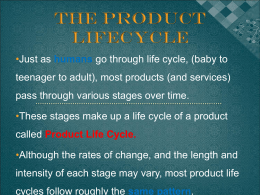 April 8 Product Life Cycle BMI3C