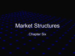 Market Structures PowerPoint