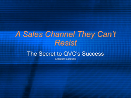 A Sales Channel They Can`t Resist