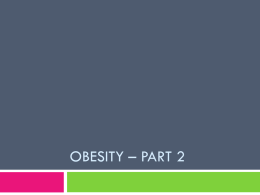 W10 Obesity Part 2