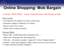Mob Bargain