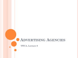 In-House Advertising Agencies