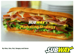 2010-10-23 SUBWAY - Marketing-Team