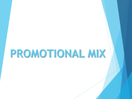 promotional mix