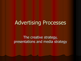 Advertising Processes