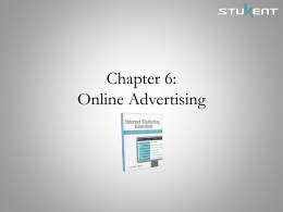 Chapter 1: Internet Marketing Foundations