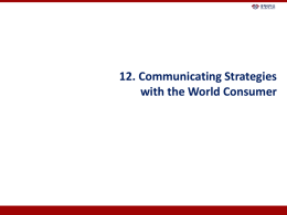 8. Globally Integrated Marketing Communications (GIMC)