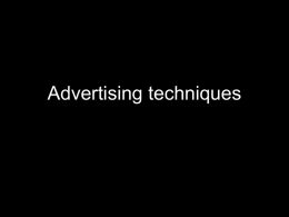 Advertising - 9A3English
