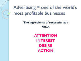 Advertising = one of the world`s most profitable businesses