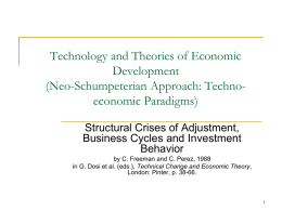 Technology and Theories of Economic Development (Neo