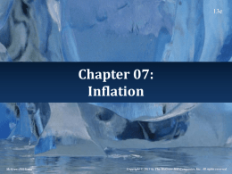 Inflation - McGraw Hill Higher Education
