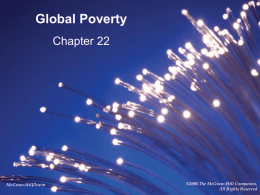 Global Poverty - McGraw