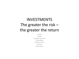 saving and investing slide show