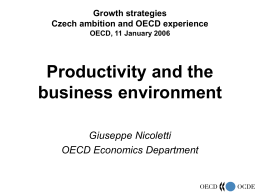 What can be done to accelerate productivity growth?