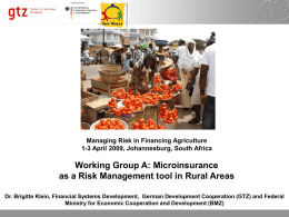 Microinsurance is