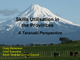 Session 7: Craig Stevenson, South Taranaki District Council