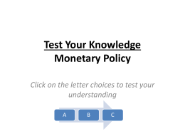 Test Your Knowledge - Federal Reserve Bank of Atlanta