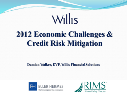 Willis Financial Solutions Introduction to Credit Insurance – ATK