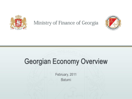 Georgian Economy Overview