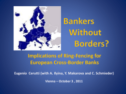 Cross Border Exposures and Financial Contagion